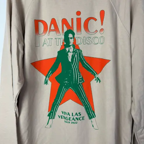 Panic! At the Disco Light Brown Viva Las Vengeance 2022 Tour Long Sleeve T
