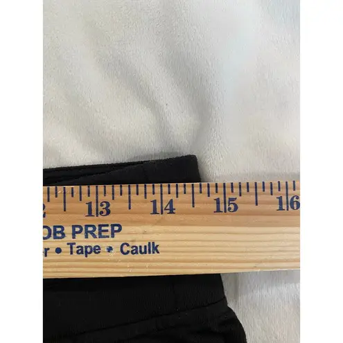 Lululemon Drawstring Capri Jogger Pants Black Women's Size 8 Activewear