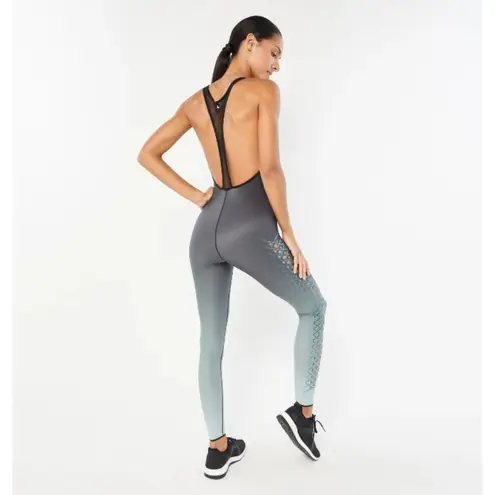 Ultracor ππ Motion Interlace Unitard Mint/Peacock