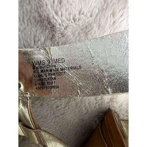 Simply Vera Vera Wang Women's Brown Ankle Strap Stiletto Heels Size 9