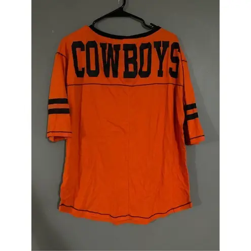 Creative Apparel  Oklahoma State Cowboys Short Sleeve Shirt Size Large