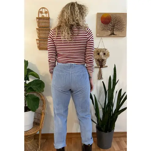 Christopher & Banks NOS Y2K Blue Corduroy Pants size 14