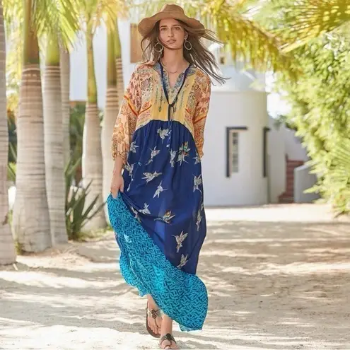 Johnny Was Cana dress NWT slip included (oversized)