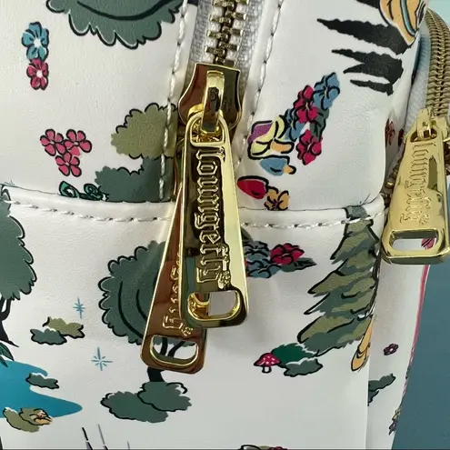 Lounge Fly Disney Princess Landscape White Mini Backpack