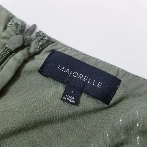 Majorelle Revolve Mojorelle Kory Jumpsuit in Jade Green Stripe