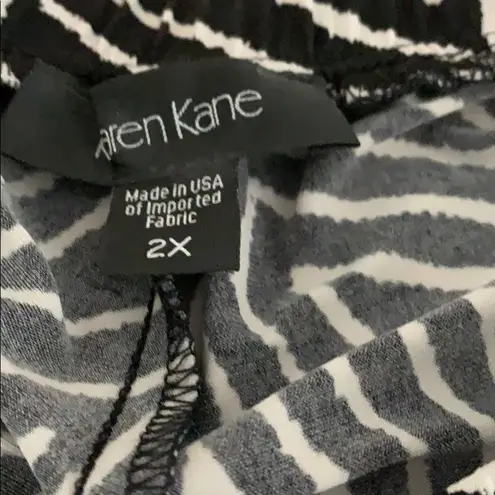 Karen Kane Karen Kane Tribal Print Elastic Waist Pull-on Pant Size 2x