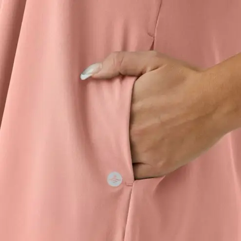 Halara Backless Racerback Side Pocket High Low Flowy Midi Quick Dry Casual Dress