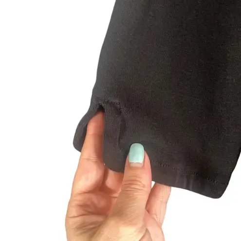 Rafaella Black Jeweled Beaded Long Sleeve Formal Knit Sweater Women Sz 3X