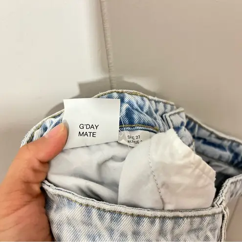 Rolla's Jeans Women's Original High Rise Straight Blue Size 27