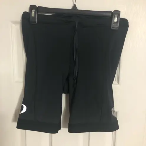 Pearl Izumi padded bike shorts women’s size XL black reflective logo cycling