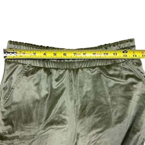 NWT Araminta James Women's Velour Trackpant Khaki Green XS Sweatpants