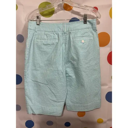 Jones New York NEW  Shorts Size 8 Aqua White