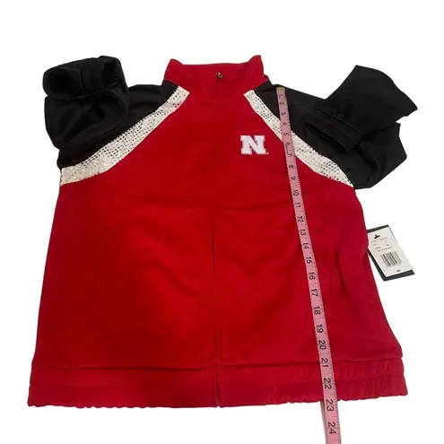 Carl Banks NWT Women’s Nebraska Cornhuskers Cheer Jacket Coat Huskers University of New