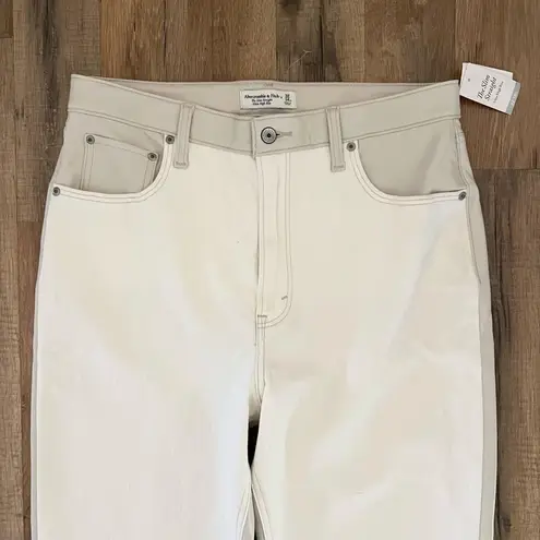 Abercrombie & Fitch Abercrombie Fitch Denim Ezra Sequined Mini Skirt - Image 5