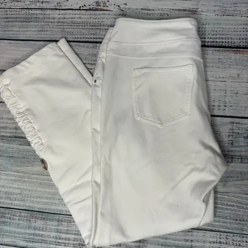 Soft Surroundings Women’s Small White Pull-On Pants