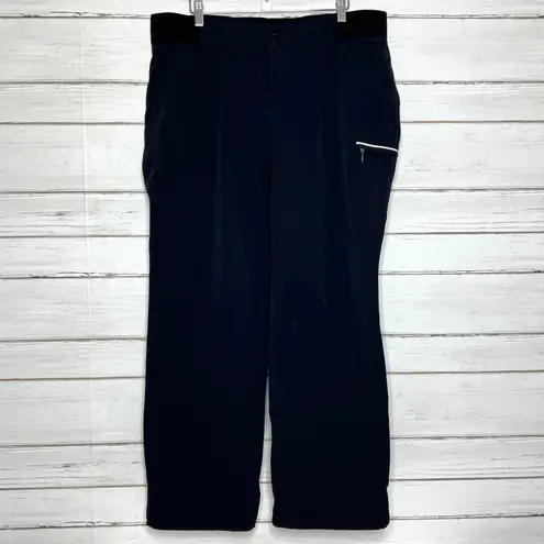Duluth Trading Black Hills Water Repellent Straight Pants Plus Size 16W