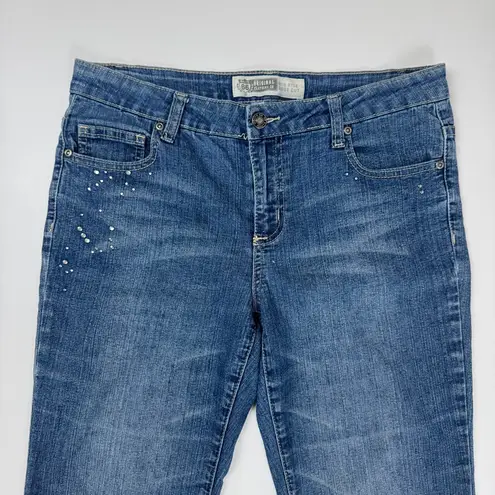 Route 66 Vintage Y2K Mid Rise Bootcut Mcbling Denim Jeans Size 29 or 8