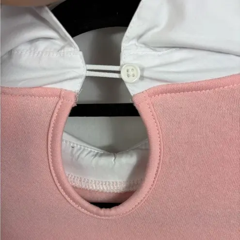 Sanrio Hello Kitty and Friends Strawberry Shortcake Pink Sweatshirt Collared Size M