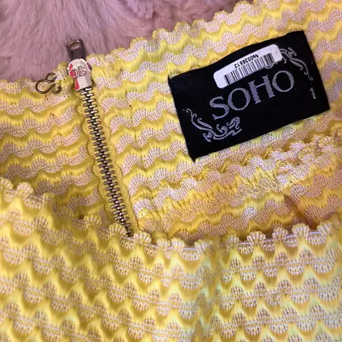 Soho Yellow size 1 skirt