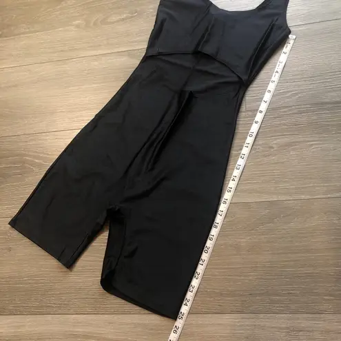 Sorella Black Cutout Bodysuit Size Medium