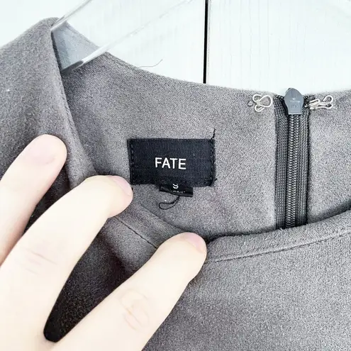 FATE. Carmella Faux Suede Dress