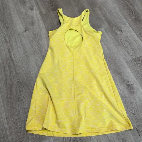 Outdoor Voices  Tennis Dress Athletic Flow Circle Spring Fling Yellow Small