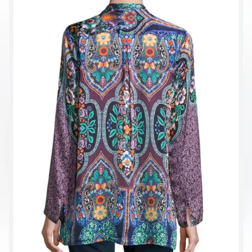Johnny Was HOUSTEIN CHARMEUSE TUNIC Embroidered NWT