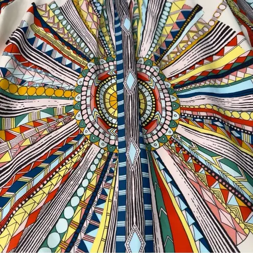 Gibson Latimer Gibson & Latimer Dress Size medium resort Multi color with cutout sleeve detail - Image 2