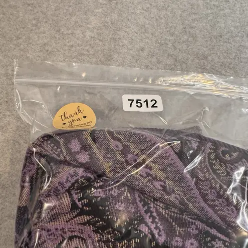 Coldwater Creek Vintage Y2K Jacket Womens 8P Purple Paisley Forest Fairy Lined