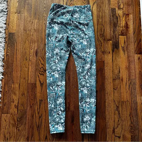 Gaiam Urban Chic Willow High Rise Workout Yoga Leggings Small