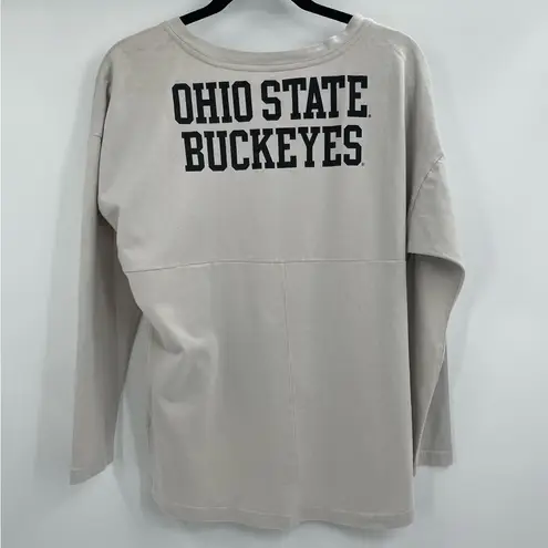 Nike Women’s Ohio state state university buckeyes grey long sleeve shirt size medium