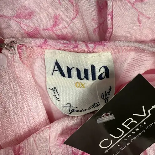 Arula Light Pink Floral Mini Romper