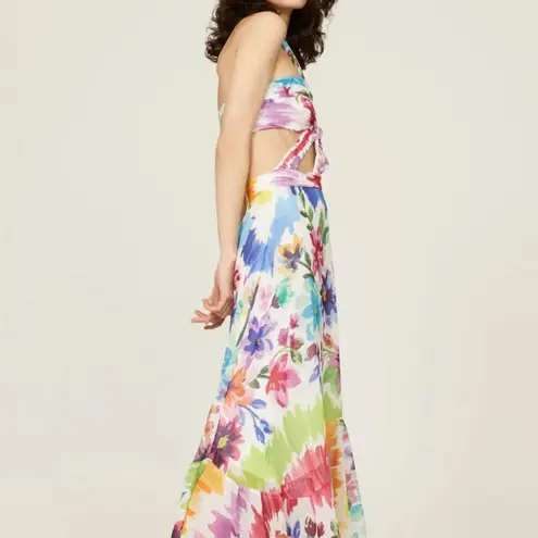 PatBO Bloom Cutout Maxi Dress White Size 4