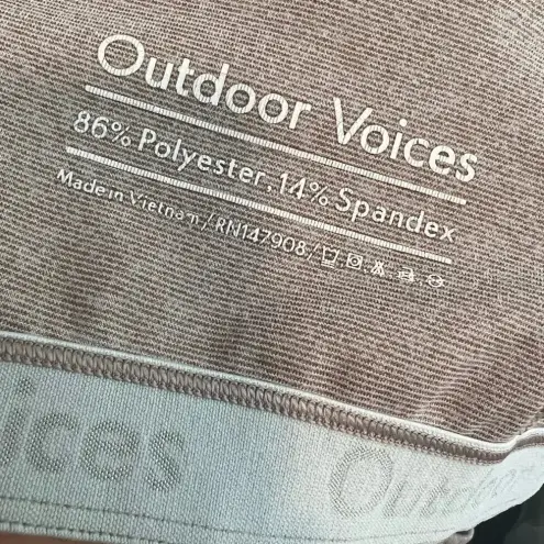 Outdoor Voices ‎ Athena Crop Top Tank Tank Small