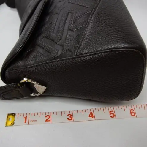 Vintage Dunlop Leather handbag, shoulder bag Brown