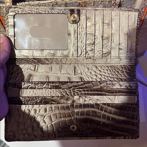 Brahmin Medium Julian Rosella Tote in Oasis with Wallet