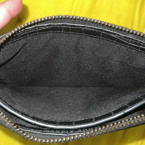 Etienne Aigner Croc Embossed Large Clutch