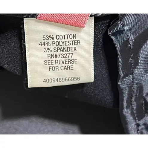 Elle Women's Slacks Pants Size 8 Black Straight Stretch Office Dress