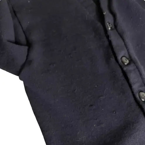 H L WHITING Lettermans Sweater Navy Blue Letter D Swimmer Wool Pockets 50’s