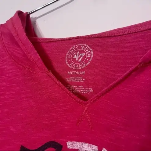 47 Brand  the Honda classic pga national burn out tee sz medium pink golf hood