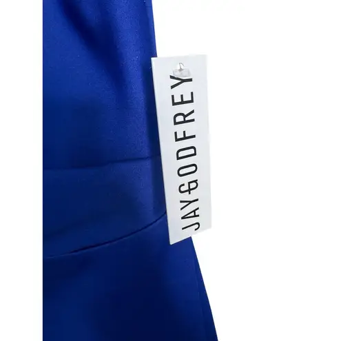 Jay Godfrey NWT Darcy Strapless Gown in Cobalt Size 14 Blue