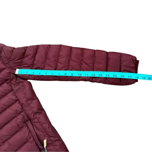 TUMI Pax Womens Puffer Tumipax Jacket Packable Burgundy Quilted Winter Snow Red Size undefined