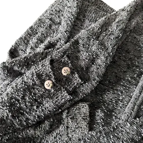 Jamie Sadock Textured Full Zip Sweater Women Size L Cozy Pockets Cabincore Purple Size L