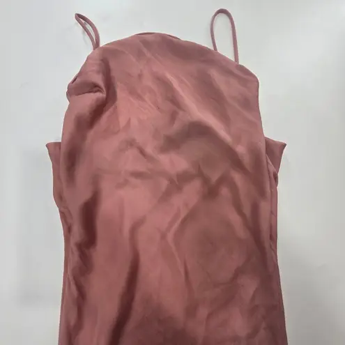 Michael Costello x REVOLVE Braxton Dress in Rose XXS