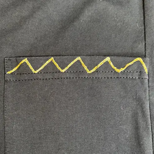 Vintage Sunbelt Sportswear Cow Skull Cactus Pocket Black T