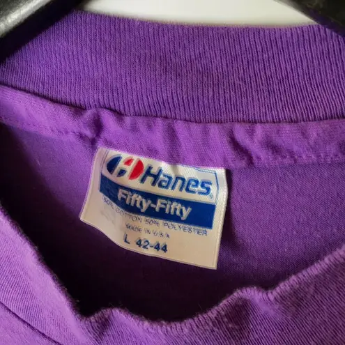 1989 Vintage Campers' Fund Run WVOR FM 100 T Shirt 80s 50/50 Single Stitch Large