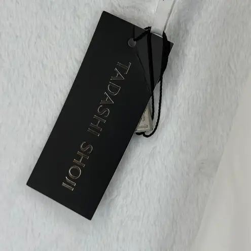 Tadashi Shoji Tadashi Shoji Dress Gown Size 2 Silver Sequin One Shoulder Formal