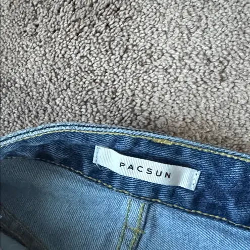 PacSun  '90s Boyfriend Colorblock Jeans SIZE 22