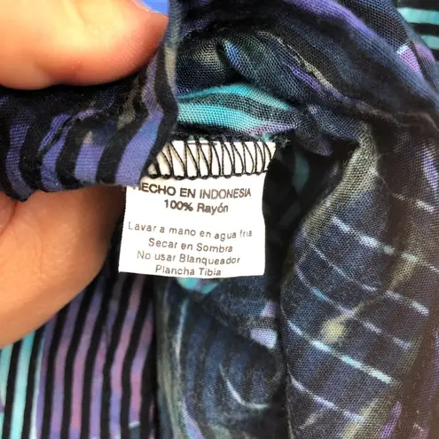 BAGUS | Womens Long Maxi Purple Woven Dress Size M