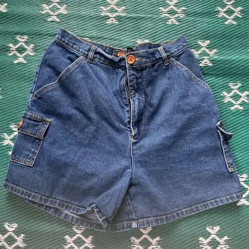 Route 66 Cargo Style Vintage 90s Shorts 100% Cotton Made in USA Size 13/14